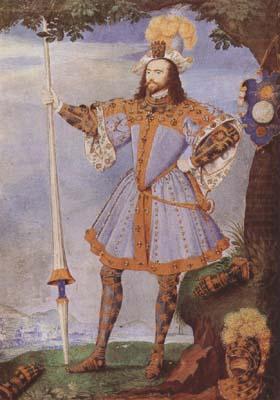 Portrait of George Clifford,Earl of Cumberland (mk08), Nicholas Hilliard